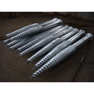 Galvanized Multiblade Ground Screws